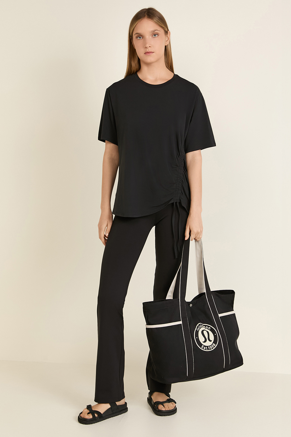 Side-Cinch Cotton T-Shirt LULULEMON